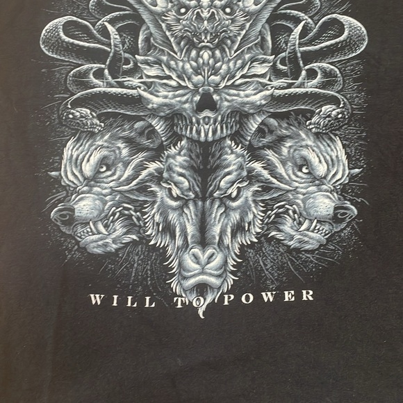 Arch Enemy “Will To Power” Men’s Black T-Shirt - Size Large ~ Death Metal Band - Picture 4 of 9